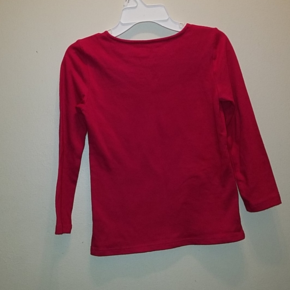 Toddler girl's long sleeve shirt - Picture 2 of 2